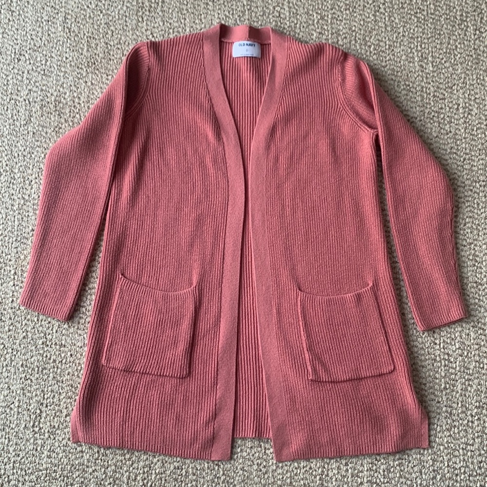 Old Navy Pink Knit Cardigan